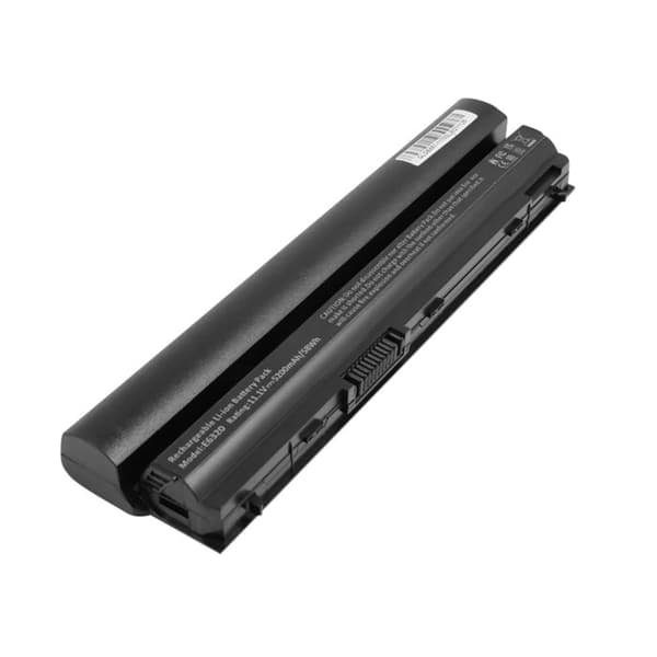 Batteri til Erstatning for Dell Latitude E6330 Li-ion 11.1V 5200mAh Sort Svart