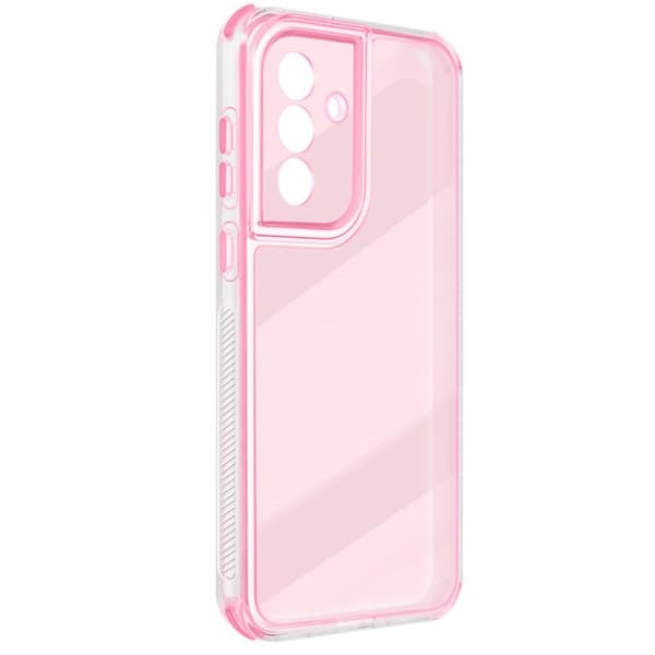 Skydd för Galaxy A37 Förstärkt Design Bi-Material Texturerad Halkfri Rosa Ros