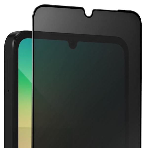 Hærdet Glas til Samsung Galaxy A26 Anti-spion Hårdhed 9H Sort Svart