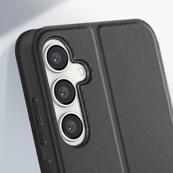 Suojakuori Samsung Galaxy S23 FE:lle - MYWAY - Kääntökorttipidikkeen videotuki - musta Svart