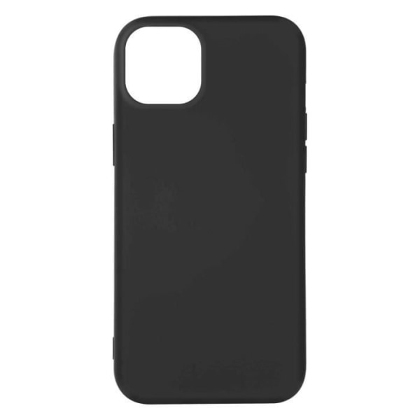 iPhone 14 cover Halvstiv Soft-touch Fin sort Svart