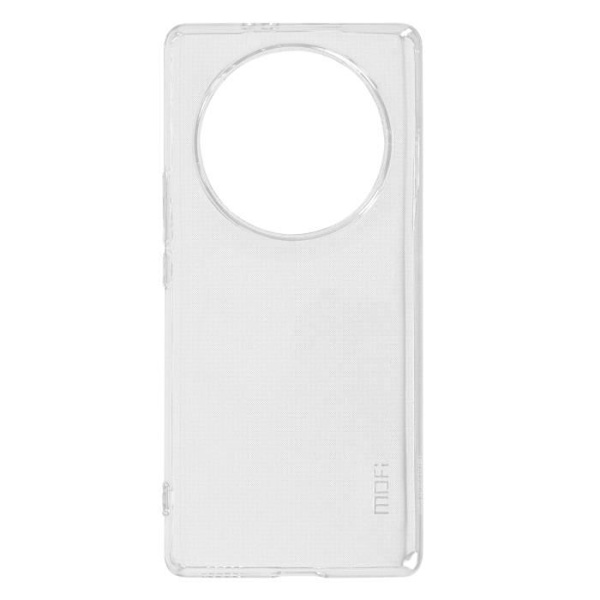 Etui - MOFI - Honor Magic 5 Lite 5G - Blød silikone - Beskyttelse mod stød og ridser Vit