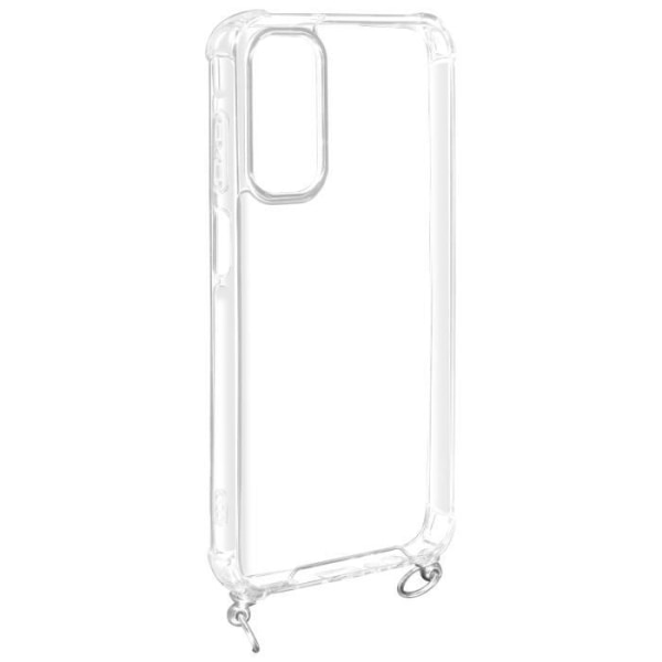 Kotelo Samsung A15 - AVIZAR - Puolijäykkä - Läpinäkyvä - Punottu johto 70cm Transparent