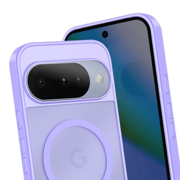 Coque - AVIZAR - Pixelsnap - Google Pixel 10 / 10 Pro - Blød Lilla - Stødbeskyttelse Violett