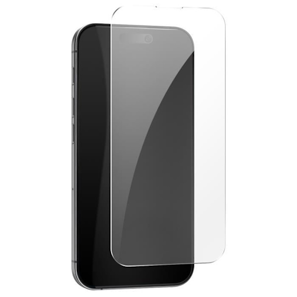 Karkaistu lasi - BLUESTAR - iPhone 16 Plus - 9H kovuus - Naarmuuntumaton - Pyöristetyt reunat Transparent