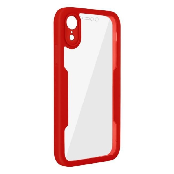 Heltäckande fodral - Apple - iPhone XR - Stötdämpande - Plexiglas - Röd Röd