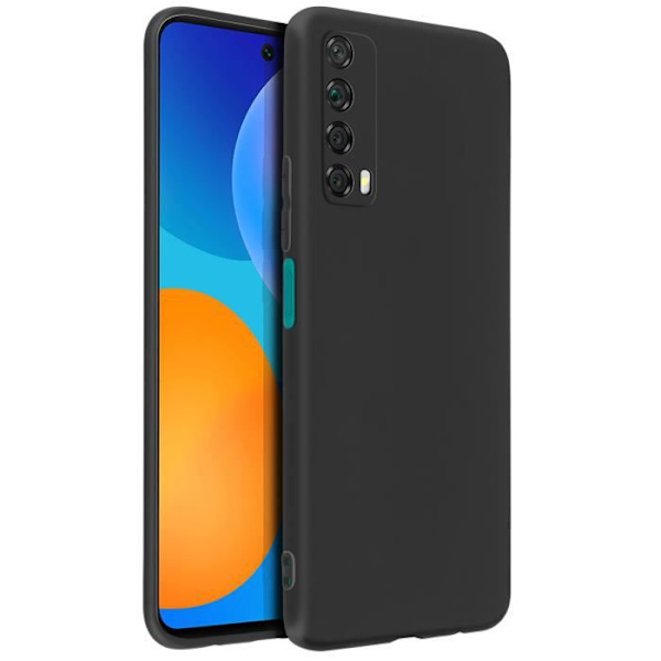 Skyddshölje - AVIZAR - Huawei P Smart 2021 - Flexibel Silikongel - Ultrafin - Svart Svart