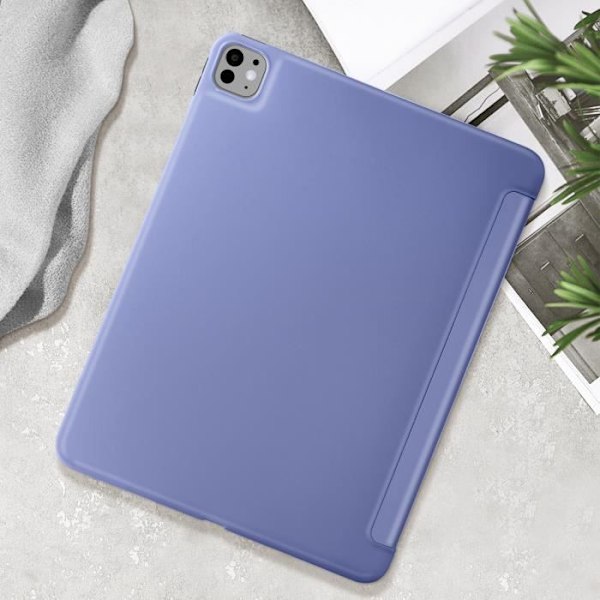 Kotelo iPad Pro 13 2024 -laitteelle - AVIZAR - Taittuva moniasennon tuki - Violetti - Synteettinen - Aikuisille Lila