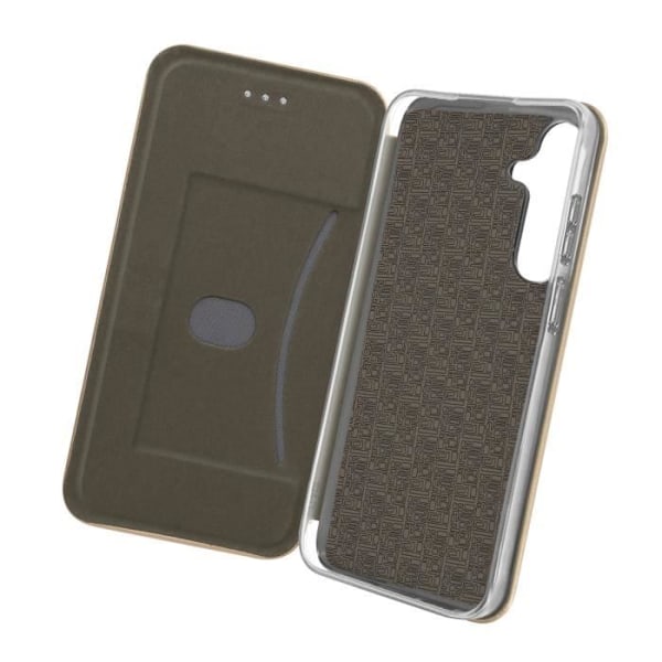 AVIZAR Fodral till Samsung Galaxy S24 Plus - Gul - Flip Card Holder Video Support Gul