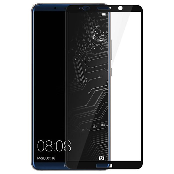 Skydd film - AVIZAR - Huawei Mate 10 Pro - Härdat glas - Stötsäker - 9H Färgade kanter