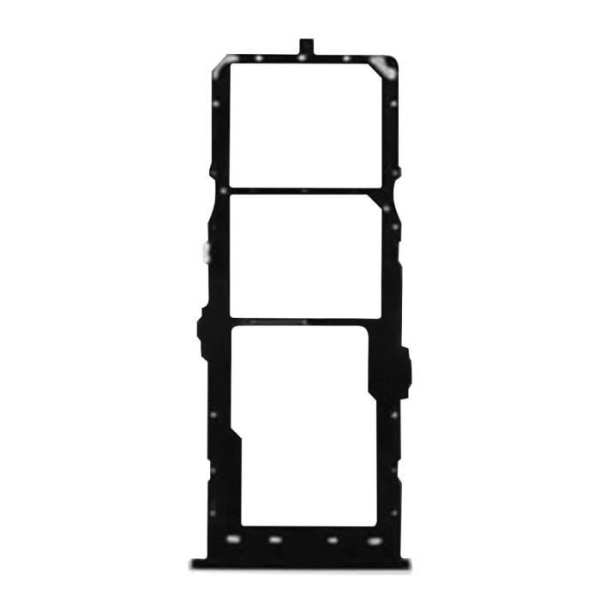 Samsung Galaxy A11 SIM-korttikelkka 2x Nano SIM ja Micro SD Vaihto musta Musta