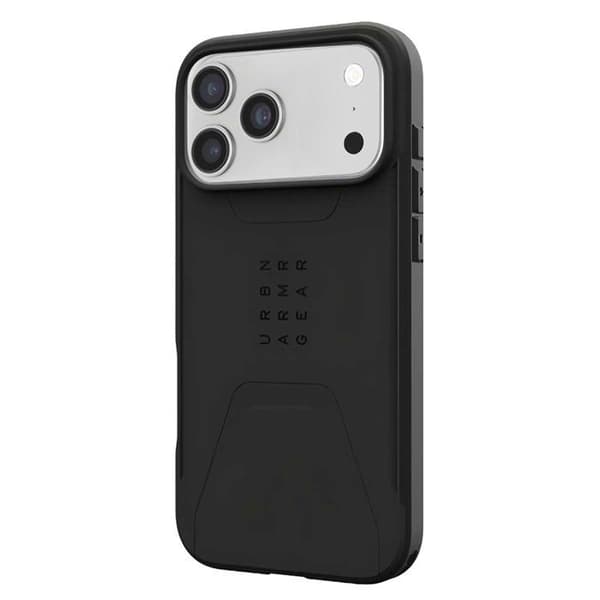 MagSafe Cover - UAG - iPhone 17 Pro Max - Stødabsorberende - Hexagonal Mønster - Sort Svart