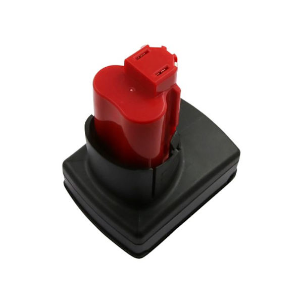 Batteri 12V Li-ion 4000mAh 48Wh för Milwaukee M12 C12B Verktyg Svart / Röd Svart