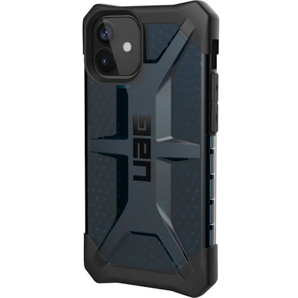 Coque - UAG - Plasma - iPhone 12 Mini - Blå, Transparent - Stødabsorberende beskyttelse Blå, klar