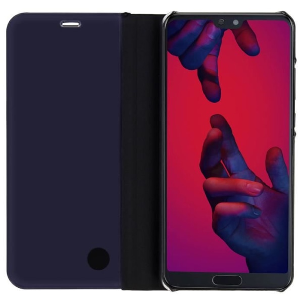 Huawei P20 Pro Case Spejl Flip Case Hard Shell Stand Funktion Sort