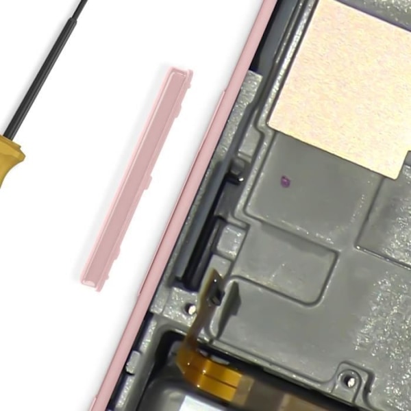 Volymknapp för Samsung Galaxy A51 Original Samsung Rosa Rosa
