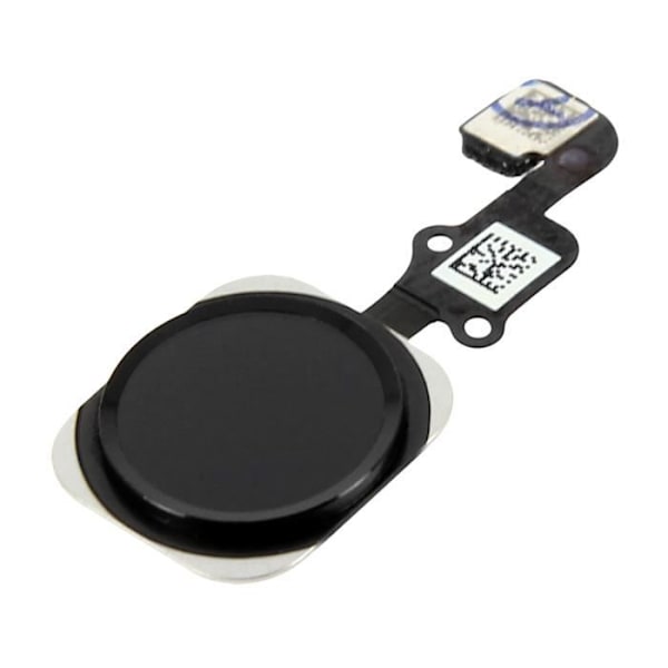 Home Knap Komplett - AVIZAR - iPhone 6S - Sort - Forbindelseskabel - Nem udskiftning Svart