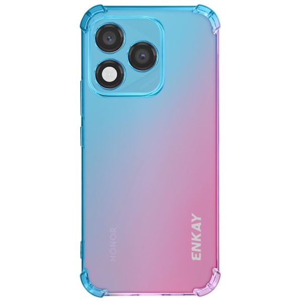 Skydd för Honor 400 Lite Mjuk med Förstärkta Hörn Design Gradient Enkay Blå / Rosa