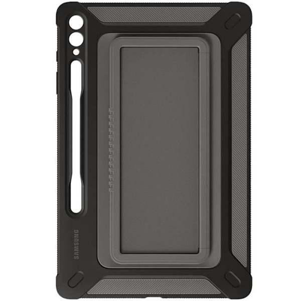 Coque til Galaxy Tab S9 Ultra - Samsung - Militære standarder - Justerbar støtte - Indbygget stylus-holder - Sort Svart