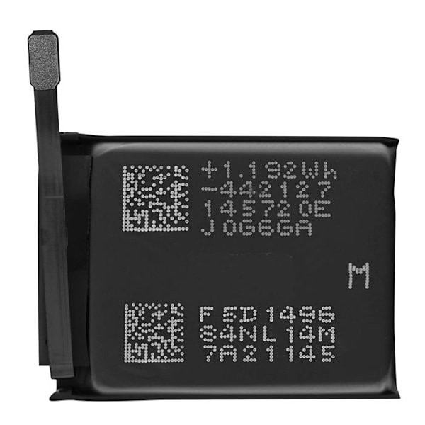 Sisäinen akku Apple Watch Series 7 45mm 309mAh malli A2552 Musta Svart