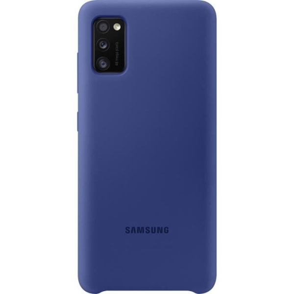 Etui - Samsung - Galaxy A41 - Halvstivt - Sober beskyttelse - High-end Blå