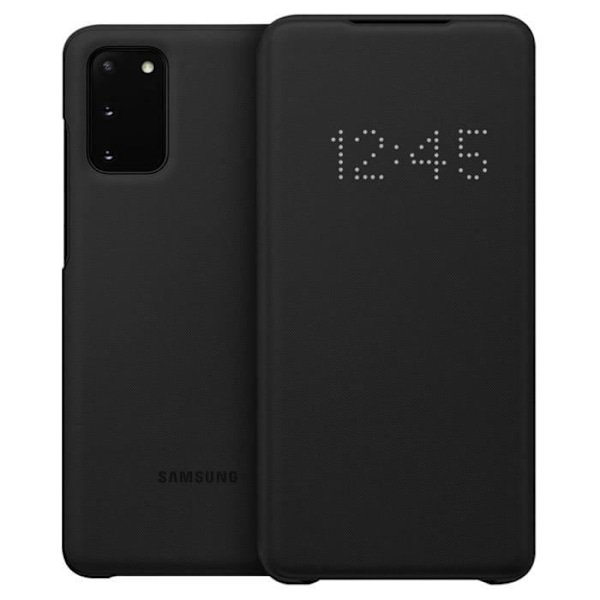 Etui - Samsung - Galaxy S20 - Translucent Cover - Hard Case - Fuld Beskyttelse Svart