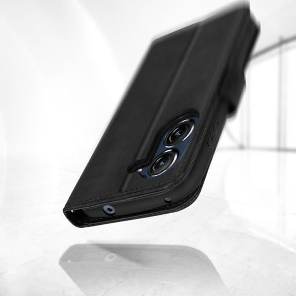 Etui - AVIZAR - Asus Zenfone 9 - Videosupportfunktion - Sort - Fuld beskyttelse Svart