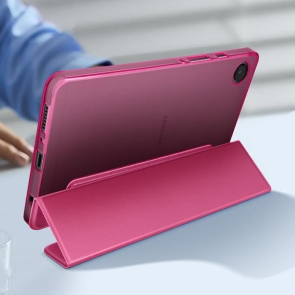Fodral till Samsung Tab A9 - AVIZAR - Fuchsia - Tri-fold support - Standby Rosa