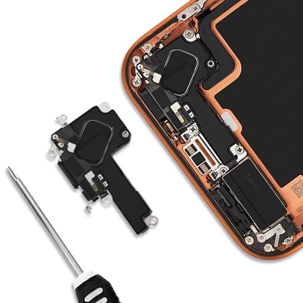 Erstatnings Ekstern Højttaler til iPhone 17 Pro Max Sort Svart