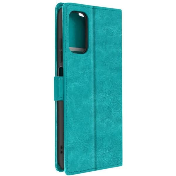 Skyddsfodral - AVIZAR - Vintage - Blå - Redmi Note 10s och Note 10 - Videostöd Blå