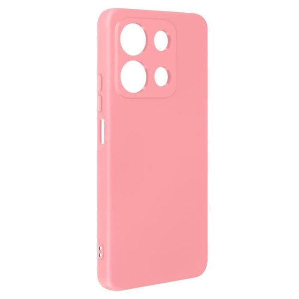 Kotelo Xiaomi Redmi Note 13 5G Soft-touch Anti-Fingerprint Pink -puhelimelle Rosa