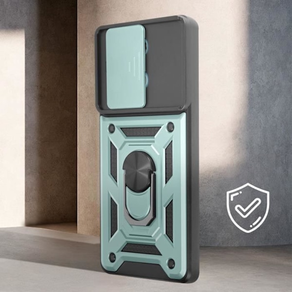 Fodral till Redmi Note 13 5G - AVIZAR - Grön - Stel - Syntet - Blandad Grön