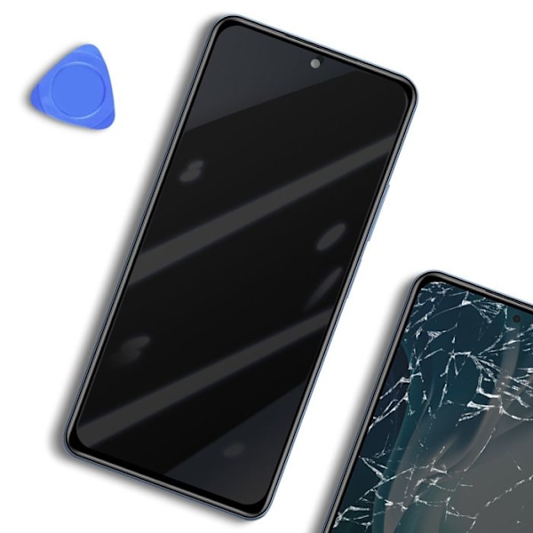 Skærm til Xiaomi Mi 11i 5G LCD + Touch Glass + Xiaomi Silver Chassis Grå