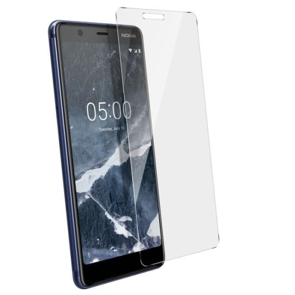 Film Nokia 5.1 karkaistu lasi näytönsuoja Naarmuuntumaton 9H läpinäkyvä transparent