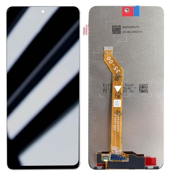 Original skærm til Honor Magic 4 Lite - HONOR - LCD + Touch Screen - Sort Svart
