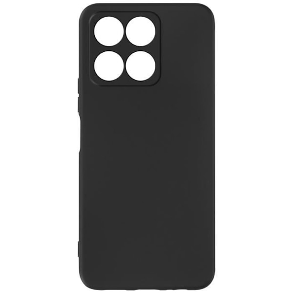 Telefon Cover - AVIZAR - Honor X6a - Fleksibel - Sort - Mat strækfri finish Svart