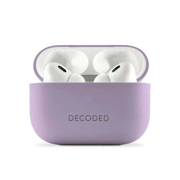 Coque - Dekoodattu - AirCase Silikoni - AirPods Pro 2 - Laventeli - Iskunkestävä suoja Lavendel
