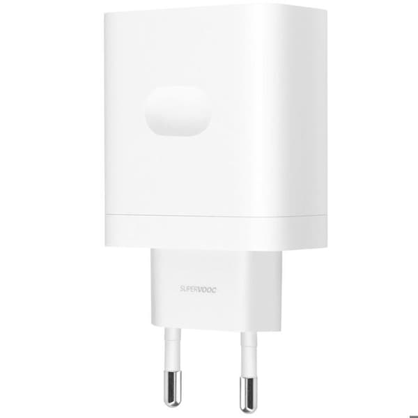 Laddare - ONEPLUS - SUPERVOOC 100W - USB-A Snabbladdning - USB-C Kabel 1m - Vit Vit
