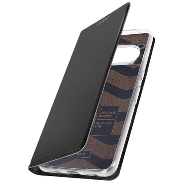 Dux Ducis sort etui til Google Pixel 8 Pro - Kortholder og videounderstøttelse Svart