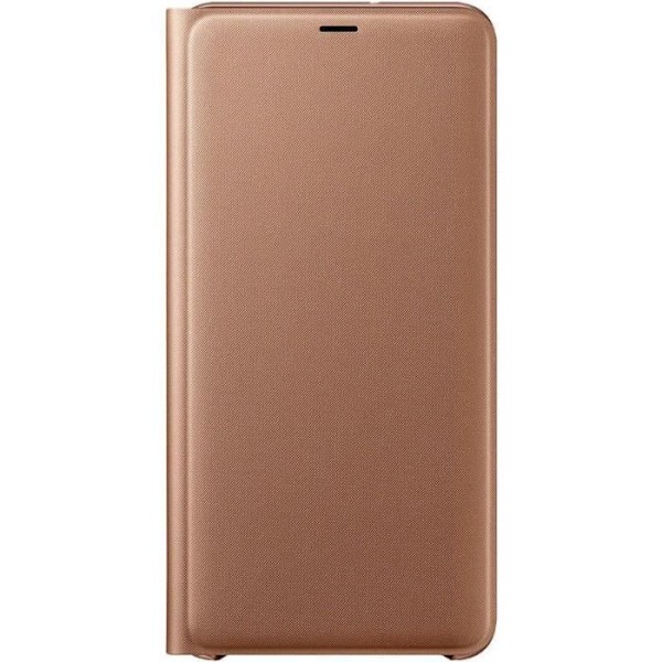 ORIGINAL SAMSUNG LIVRO FLIP shell / tegnebog EF-WA750 SAMSUNG GALAXY A7 2018 - farve: guld Guld