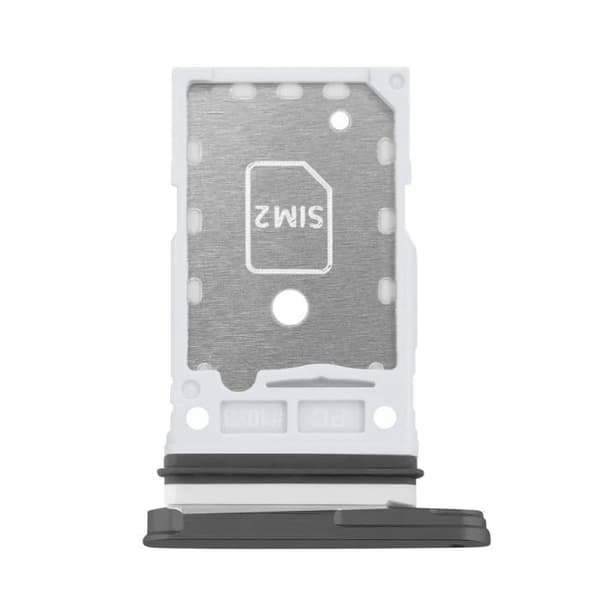 SIM-kortskuffe - AVIZAR - Samsung Galaxy S23 FE - Dual Nano SIM - Sort - Nem installation Svart