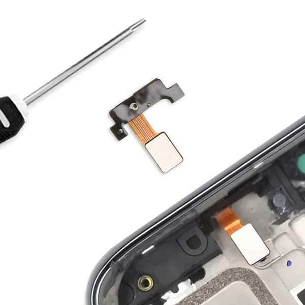 Nærhedssensor Nappe - Xiaomi - Redmi Note 8 Pro - Sort - Nem Installation - CE og RoHS Kompatibel Svart