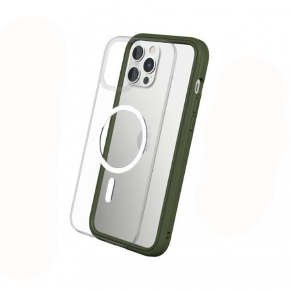 Magsafe etui til Apple iPhone 14 Pro - SPIGEN - MOD NX(TM) - Camouflage - Grøn - Glat - Blandet Grön