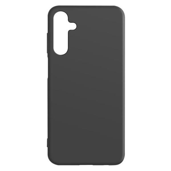 Fodral till Samsung Galaxy A15 5G - AVIZAR - Silikon Matt Soft Touch Svart - Halvstyvt - Slät - Vanligt Svart
