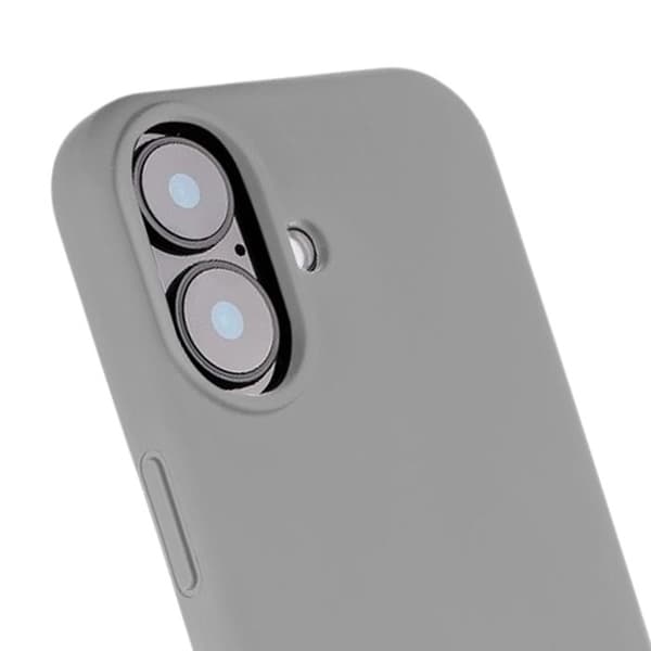 MagSafe-skal til iPhone 17 i silikone, Velvet Smoothie Tactical Grå Grå