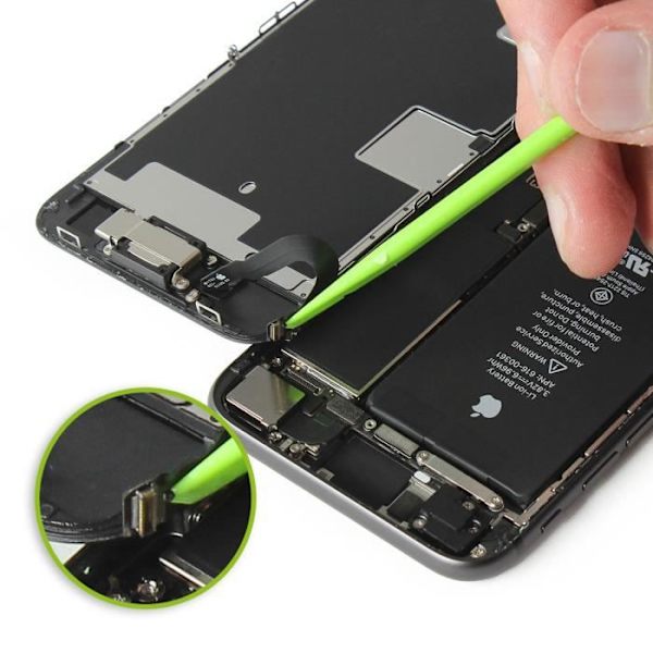 Etukamera - Apple - iPhone 8 - Etuobjektiivimoduuli - Liitäntäkaapeli - 100 % uusi