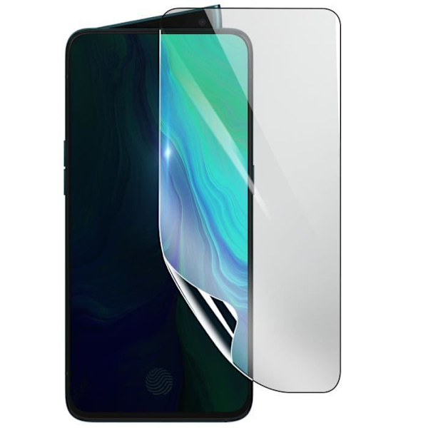Näytönsuoja - 3MK - Oppo Reno 10X Zoom - Iskunkestävä Hydrogeeli - Naarmuuntumaton - Läpinäkyvä Transparent