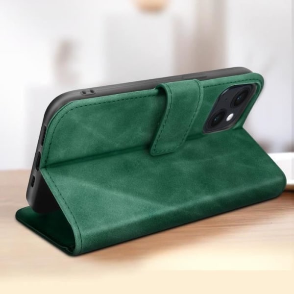 iPhone 14 Soft-touch cover Green Flip cover