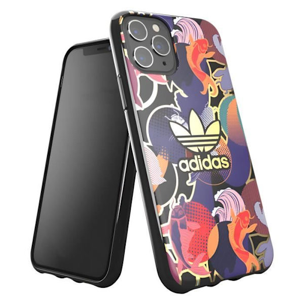 Fodral till iPhone 11 Pro - Adidas - Allover Print CNY - Upphöjda kanter - Flerfärgad Flerfärgad