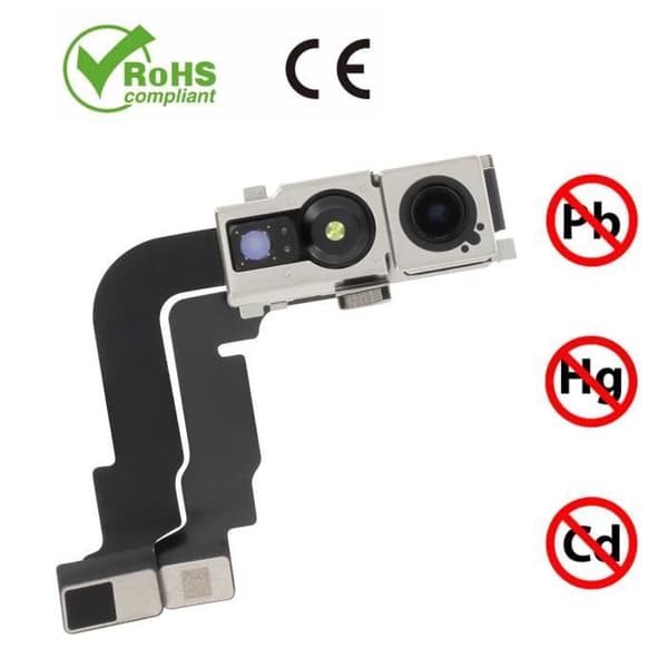 Framkamera - RELIFE - iPhone 15 Pro - Selfie-sensor 12MP - Svart Svart